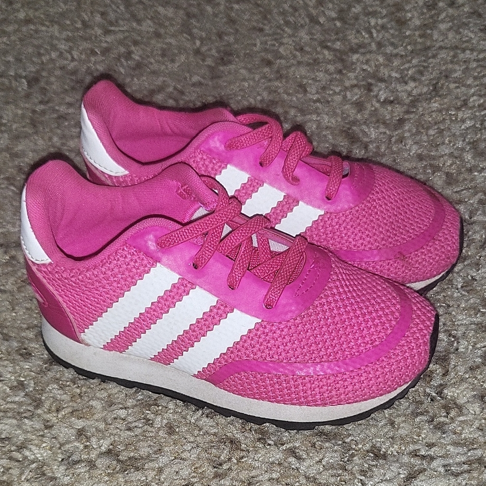 Adidas Kids Sneakers in Pink and White